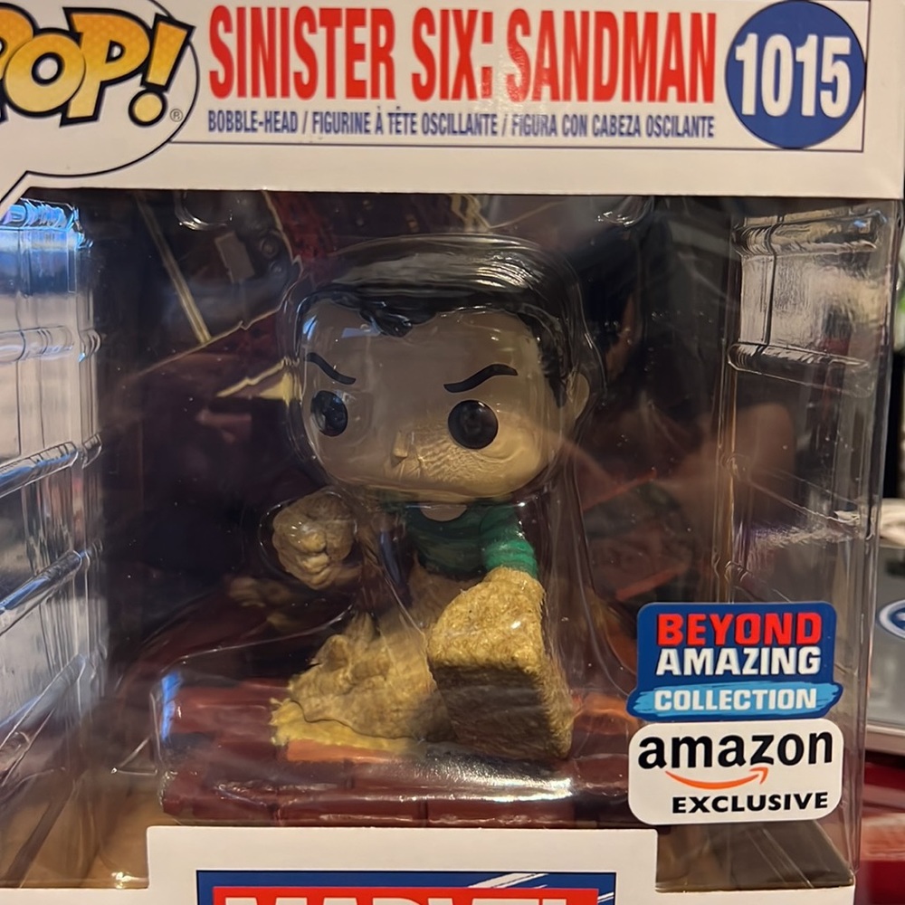 Sinister Six Sandman Marvel Funko Pop Amazon Exclusive #1015